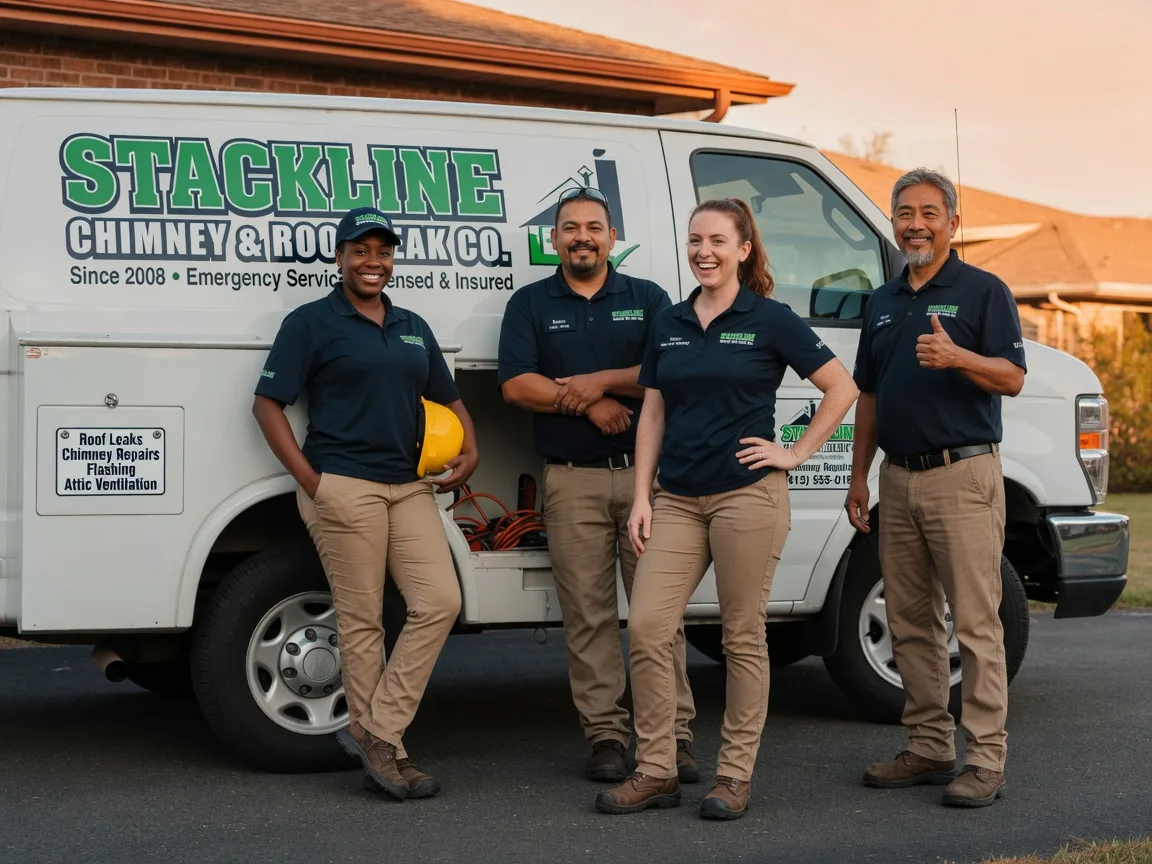 Chimney flashing repair company in Manhattan, KS